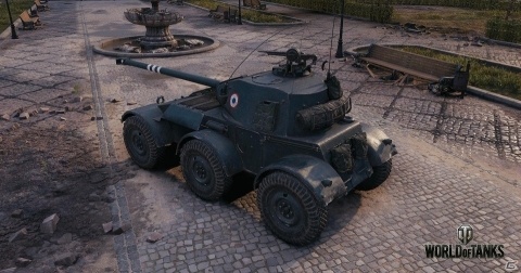 PC版「World of Tanks」新タイプの車両「装輪車輌」がフランスツリーに登場！の画像16