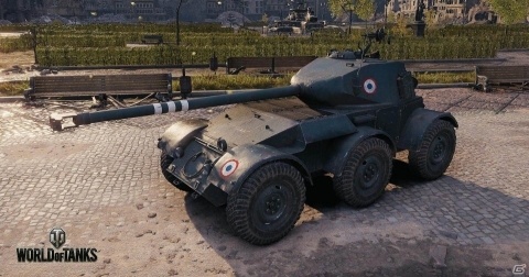 PC版「World of Tanks」新タイプの車両「装輪車輌」がフランスツリーに登場！の画像17