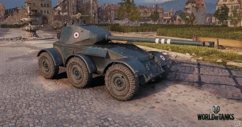 PC版「World of Tanks」新タイプの車両「装輪車輌」がフランスツリーに登場！の画像18