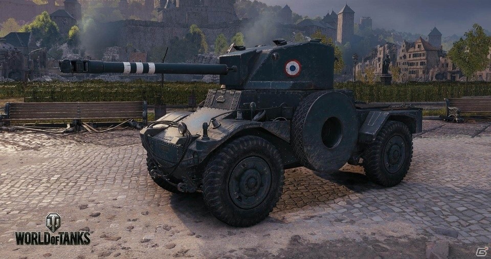 PC版「World of Tanks」新タイプの車両「装輪車輌」がフランスツリーに登場！の画像11