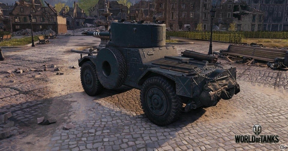 PC版「World of Tanks」新タイプの車両「装輪車輌」がフランスツリーに登場！の画像12