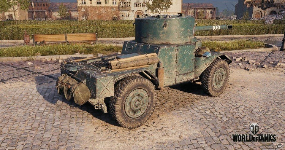 PC版「World of Tanks」新タイプの車両「装輪車輌」がフランスツリーに登場！の画像13