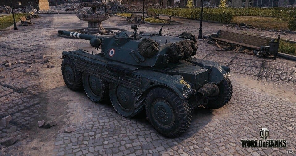 PC版「World of Tanks」新タイプの車両「装輪車輌」がフランスツリーに登場！の画像14