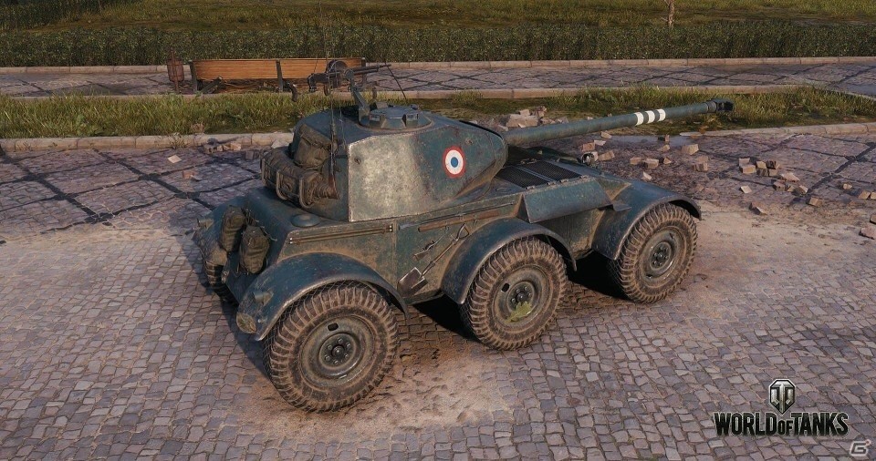 PC版「World of Tanks」新タイプの車両「装輪車輌」がフランスツリーに登場！の画像19