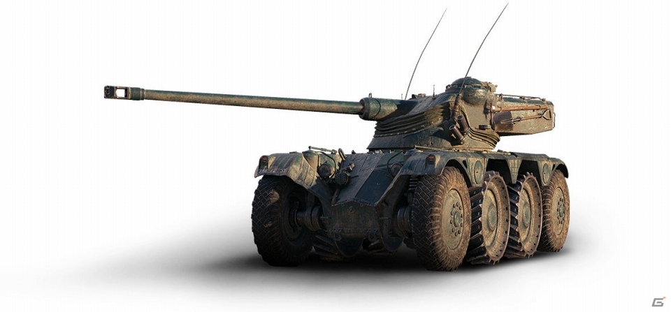 PC版「World of Tanks」新タイプの車両「装輪車輌」がフランスツリーに登場！の画像2