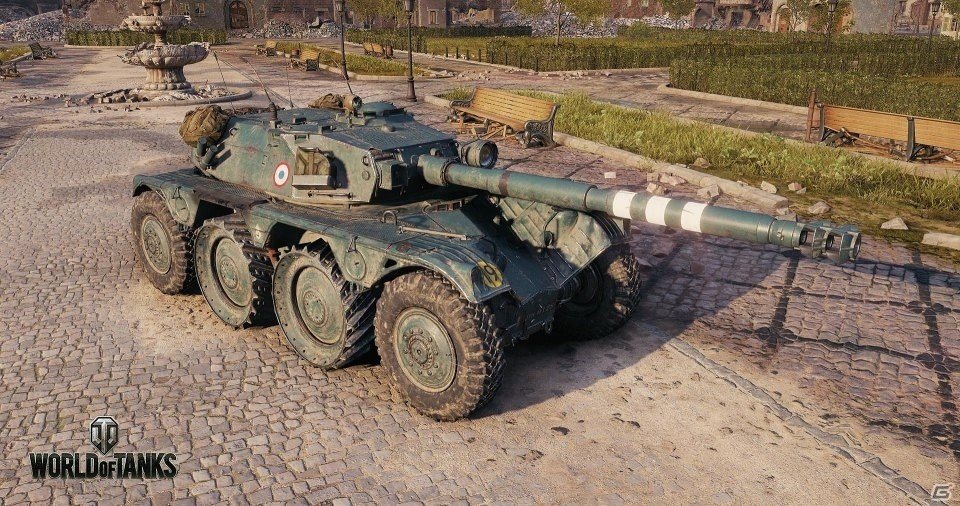 PC版「World of Tanks」新タイプの車両「装輪車輌」がフランスツリーに登場！の画像20
