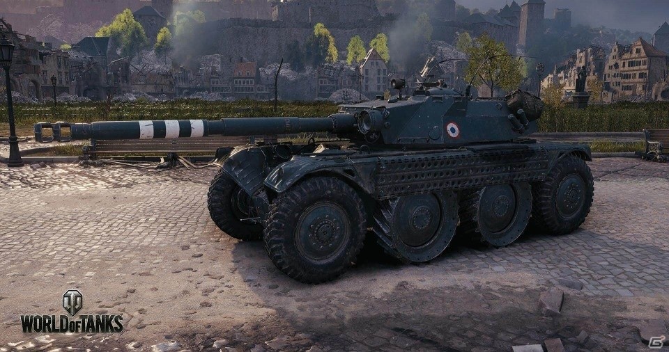 PC版「World of Tanks」新タイプの車両「装輪車輌」がフランスツリーに登場！の画像21