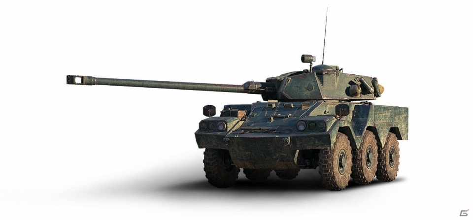PC版「World of Tanks」新タイプの車両「装輪車輌」がフランスツリーに登場！の画像3