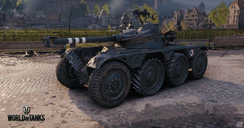PC版「World of Tanks」新タイプの車両「装輪車輌」がフランスツリーに登場！の画像6