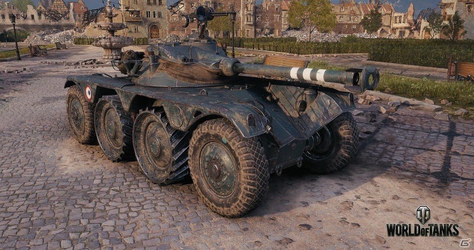 PC版「World of Tanks」新タイプの車両「装輪車輌」がフランスツリーに登場！の画像7