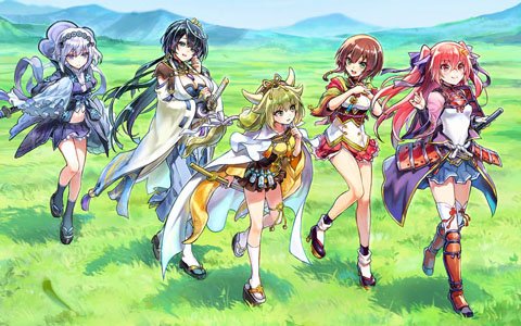 「天華百剣 -斬-」キャラクターソングアルバム「百華繚乱」が4月17日に発売決定！