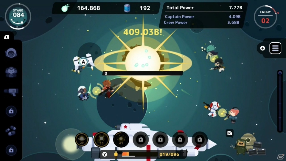 アクション＆放置でゲームが進む「キャプテン スターワン」がSwitch向けにリリースの画像4
