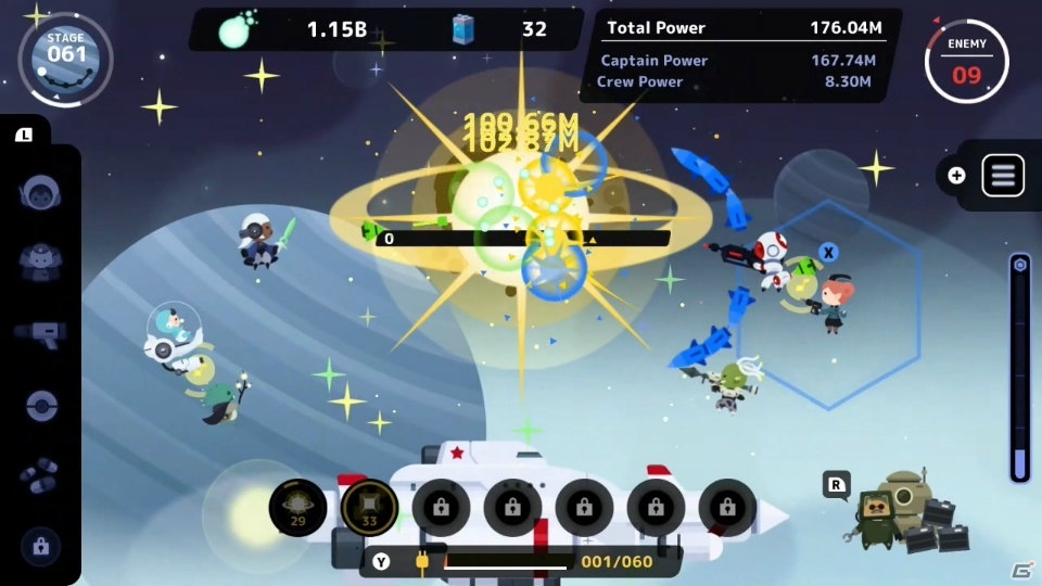 アクション＆放置でゲームが進む「キャプテン スターワン」がSwitch向けにリリースの画像6