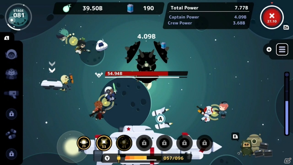 アクション＆放置でゲームが進む「キャプテン スターワン」がSwitch向けにリリースの画像7