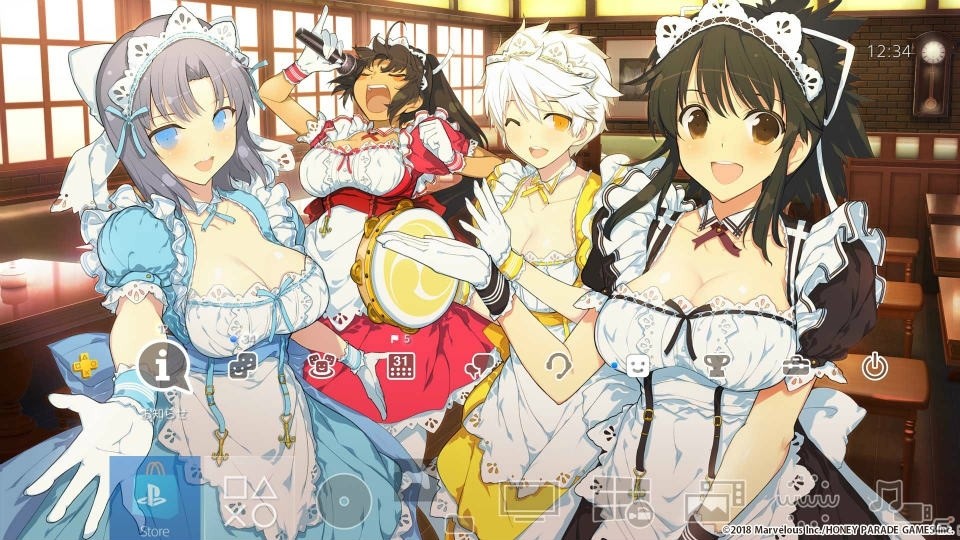 Ps4 Ps Vitaを 閃乱カグラ 一色に テーマ アバターセールが開催