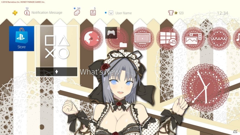 PS4、PS Vitaを「閃乱カグラ」一色に！テーマ＆アバターセールが開催の画像3