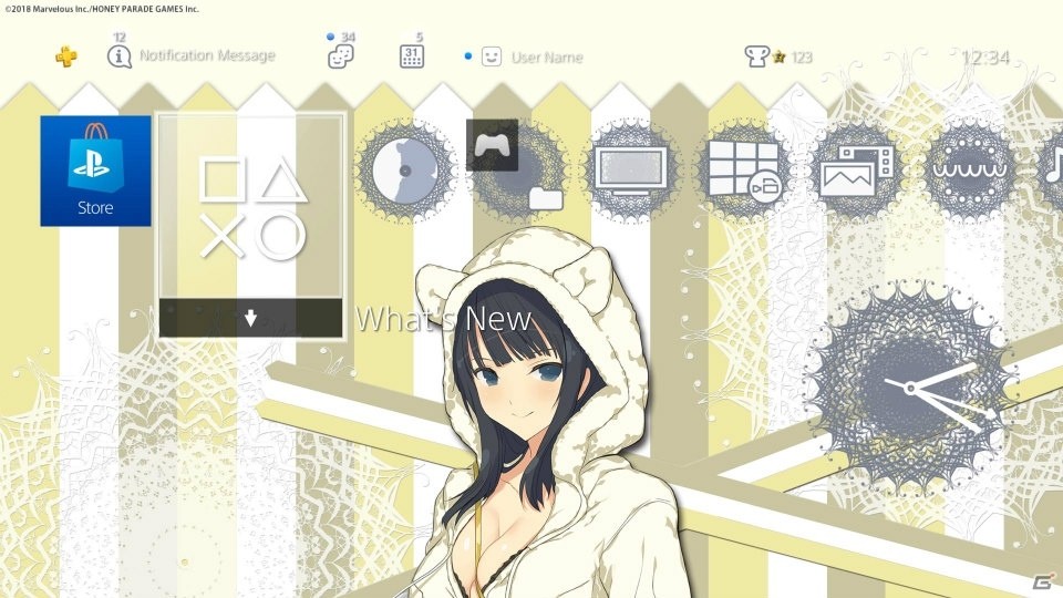 PS4、PS Vitaを「閃乱カグラ」一色に！テーマ＆アバターセールが開催の画像6