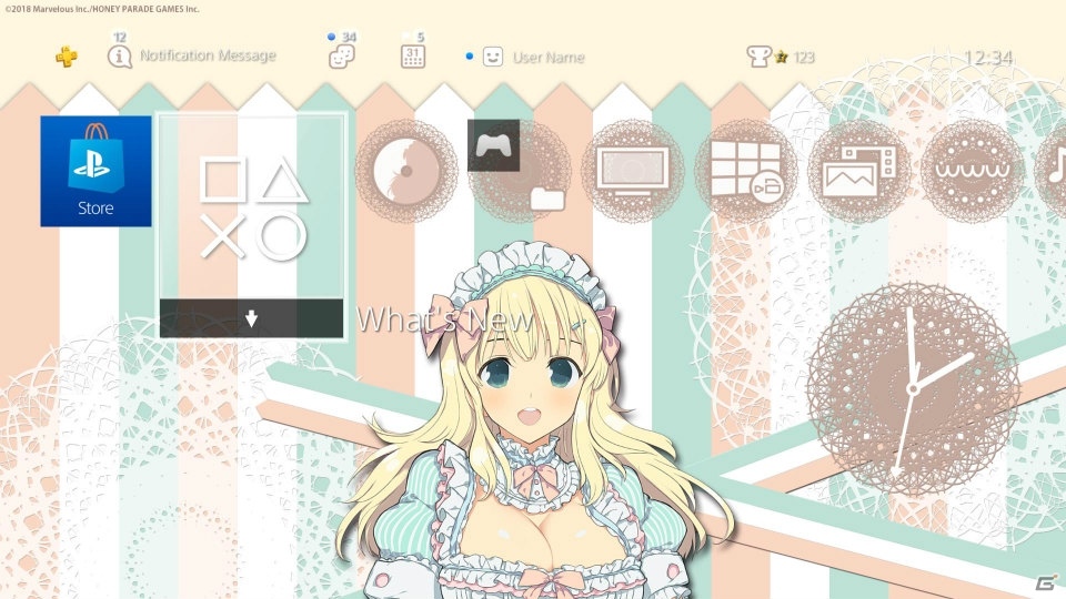 PS4、PS Vitaを「閃乱カグラ」一色に！テーマ＆アバターセールが開催の画像7