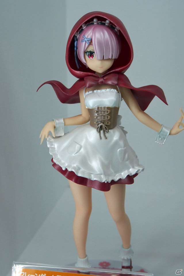 【WF2019冬】リゼロのコーナーやF:NEXの新作フィギュアが展示されたフリューブースをフォトレポート！の画像87
