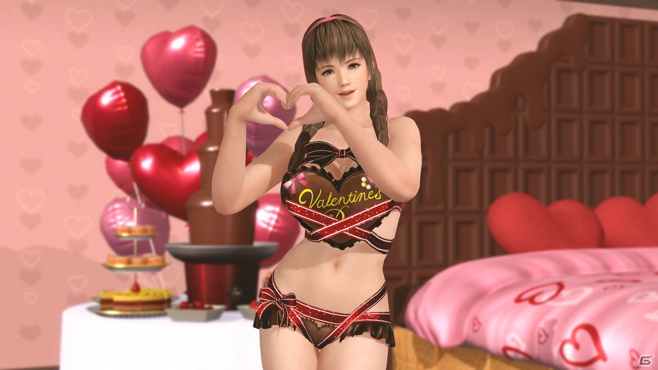 「DEAD OR ALIVE Xtreme Venus Vacation」新SSR水着出現確率3倍！「バレンタインキャンペーン」が開催の画像10