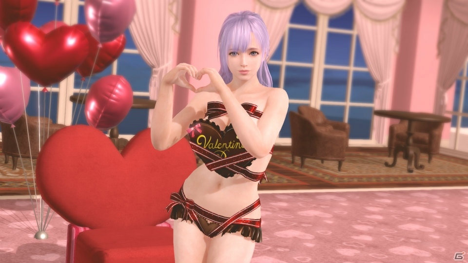 「DEAD OR ALIVE Xtreme Venus Vacation」新SSR水着出現確率3倍！「バレンタインキャンペーン」が開催の画像8