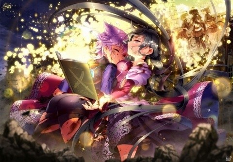 「グリモア～私立グリモワール魔法学園～」霧塚萌木と与那嶺里菜が歌う「ハッピーエンド」が公開！の画像1