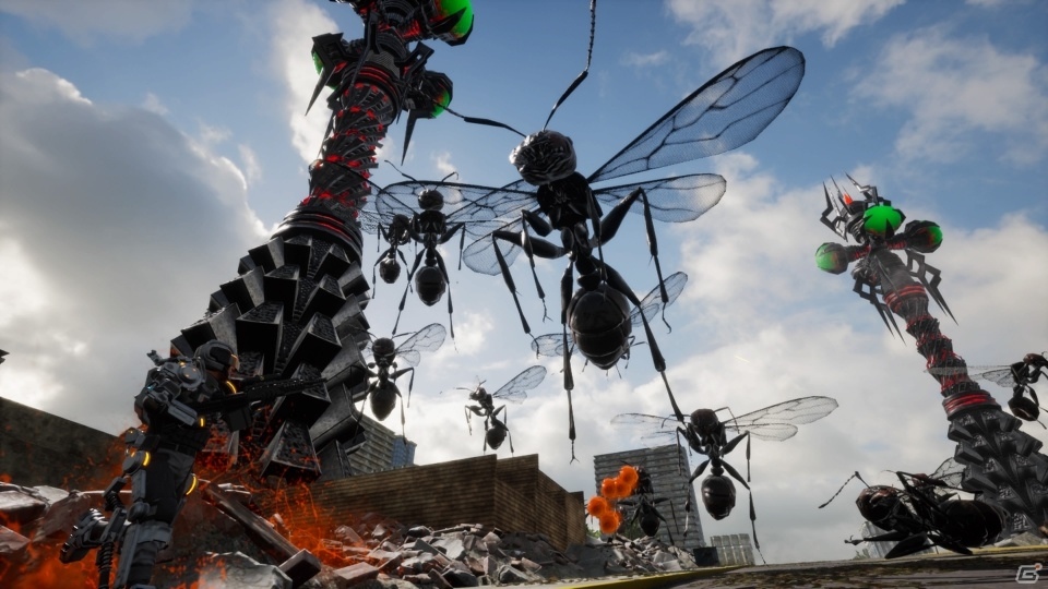 「EARTH DEFENSE FORCE: IRON RAIN」大山竜氏が手掛ける超巨大生物・ラズニードなどの新情報が公開！の画像24