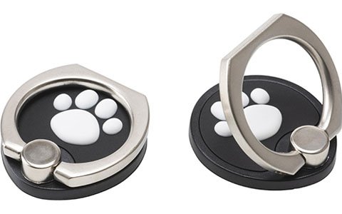 ねこの肉球がデザインされたJoy-Con用リングホルダー2個セットが2月26日に発売！