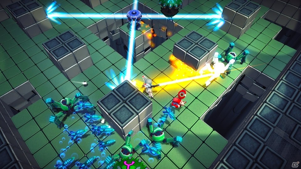 4人まで同時に遊べるアクションSTG「アサルトアンドロイドカクタス プラス」がSwitch向けに3月7日発売！の画像3