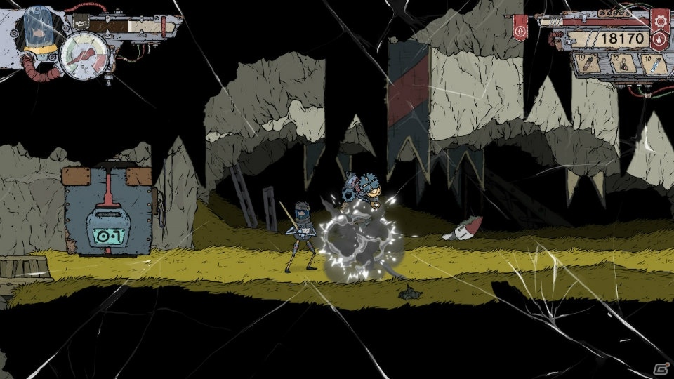 手書き風グラフィックが魅力のアクションRPG「ブリキの騎士」がSwitch向けに配信！の画像3