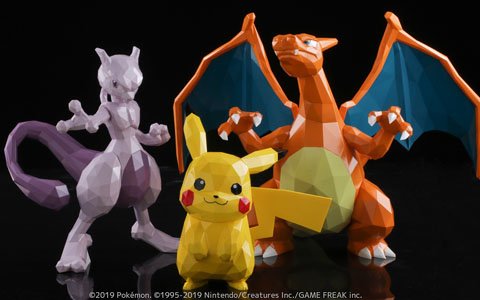 オシャレでスタイリッシュなポケモンフィギュア「POLYGO ポケットモンスター」シリーズが7月に発売決定！