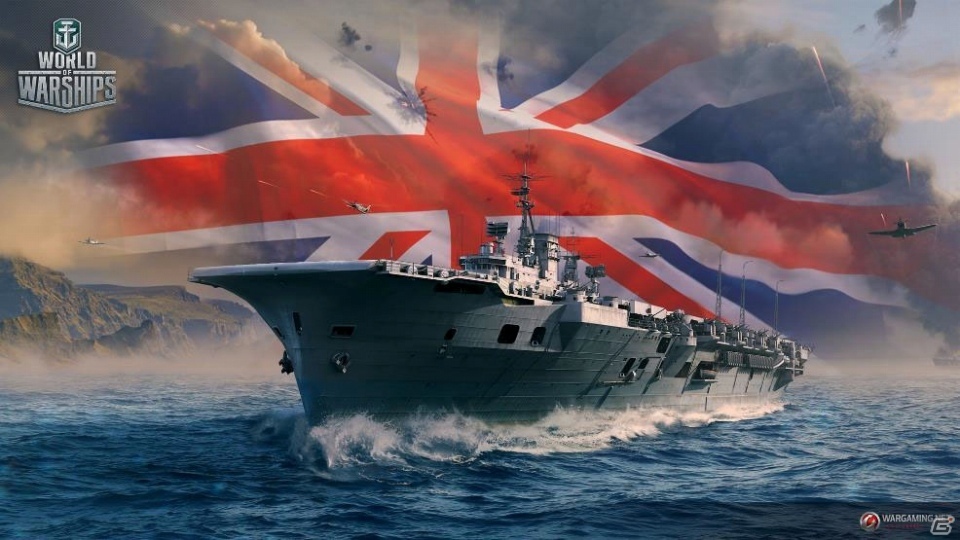 「World of Warships」イギリス空母の技術ツリーが解禁！「Hermes」「Furious」「Implacable」の3隻が先行公開の画像1