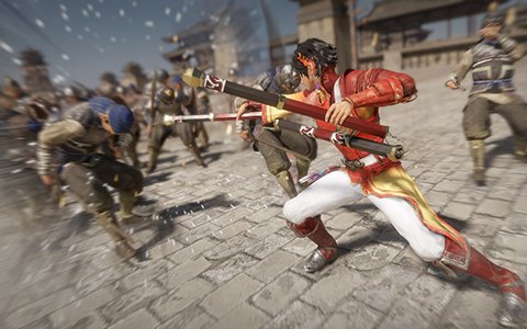 「真・三國無双8」第3弾DLC武器「三結棍」のアクション動画が公開！