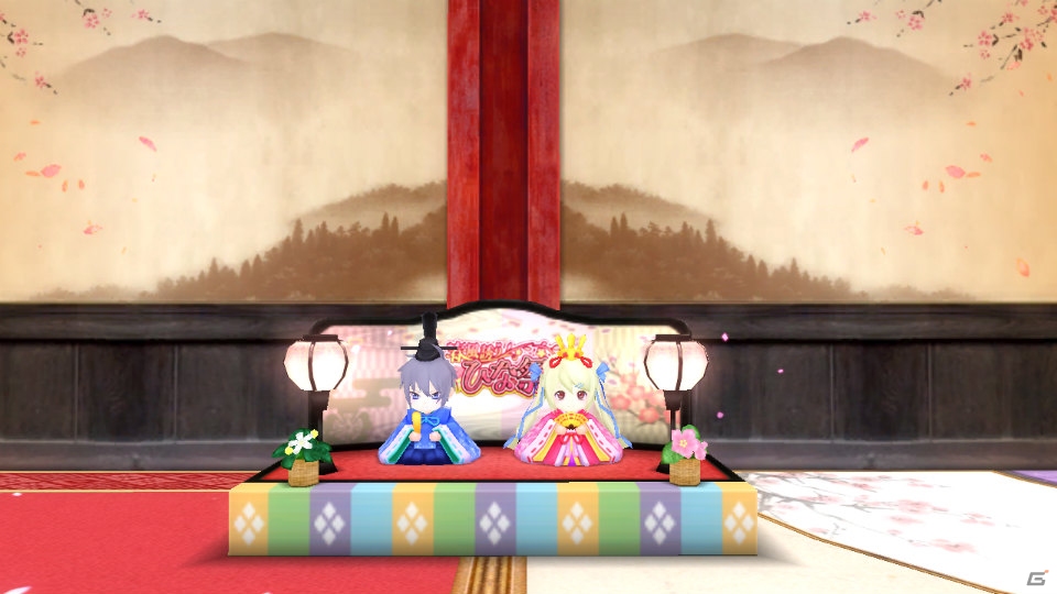 「アヴァベル ルピナス」イベント「春風誘う ひな祭り」が開催！ロイとファインの雛人形などが登場の画像2