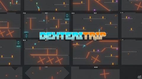 重力を駆使してクリアを目指すアクションゲーム「Dexteritrip」2月28日よりSwitch向けに配信！の画像1