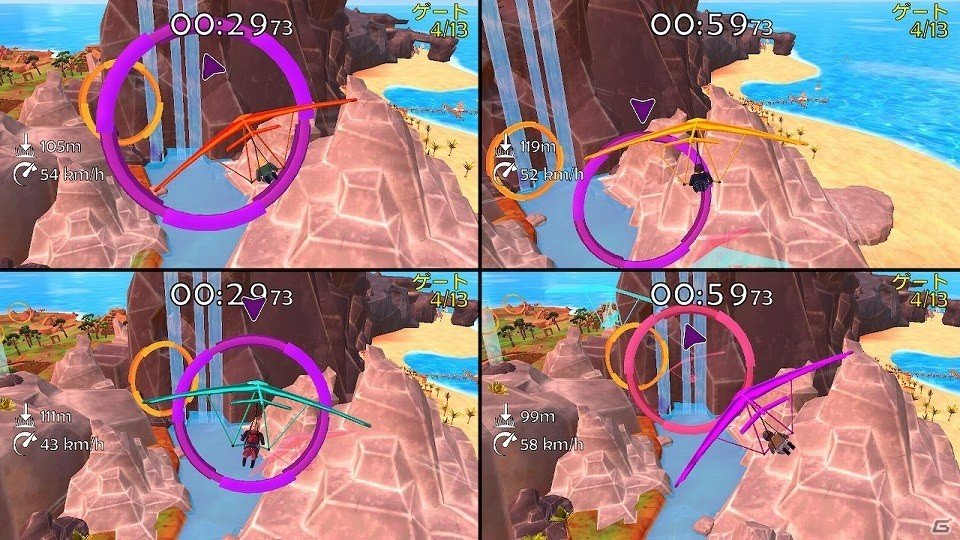 4つの飛行方法が楽しめるフライトアクションゲーム「パイロットスポーツ」が配信開始！の画像6