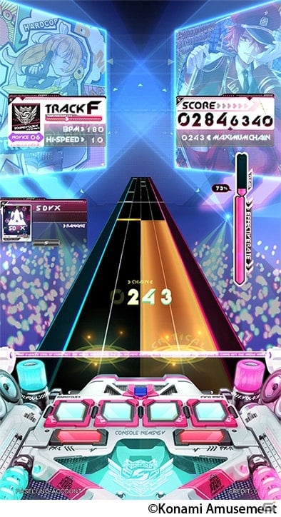 SOUND VOLTEX VIVID WAVE」が稼働開始！自動で楽曲をMIXする新