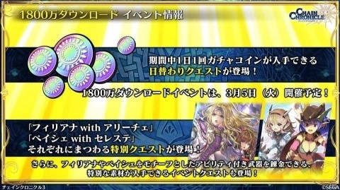 「チェインクロニクル3」けもフレコラボやセレステ篇 10章、伝承篇「魔法兵団 学生伝II」の情報も！の画像15