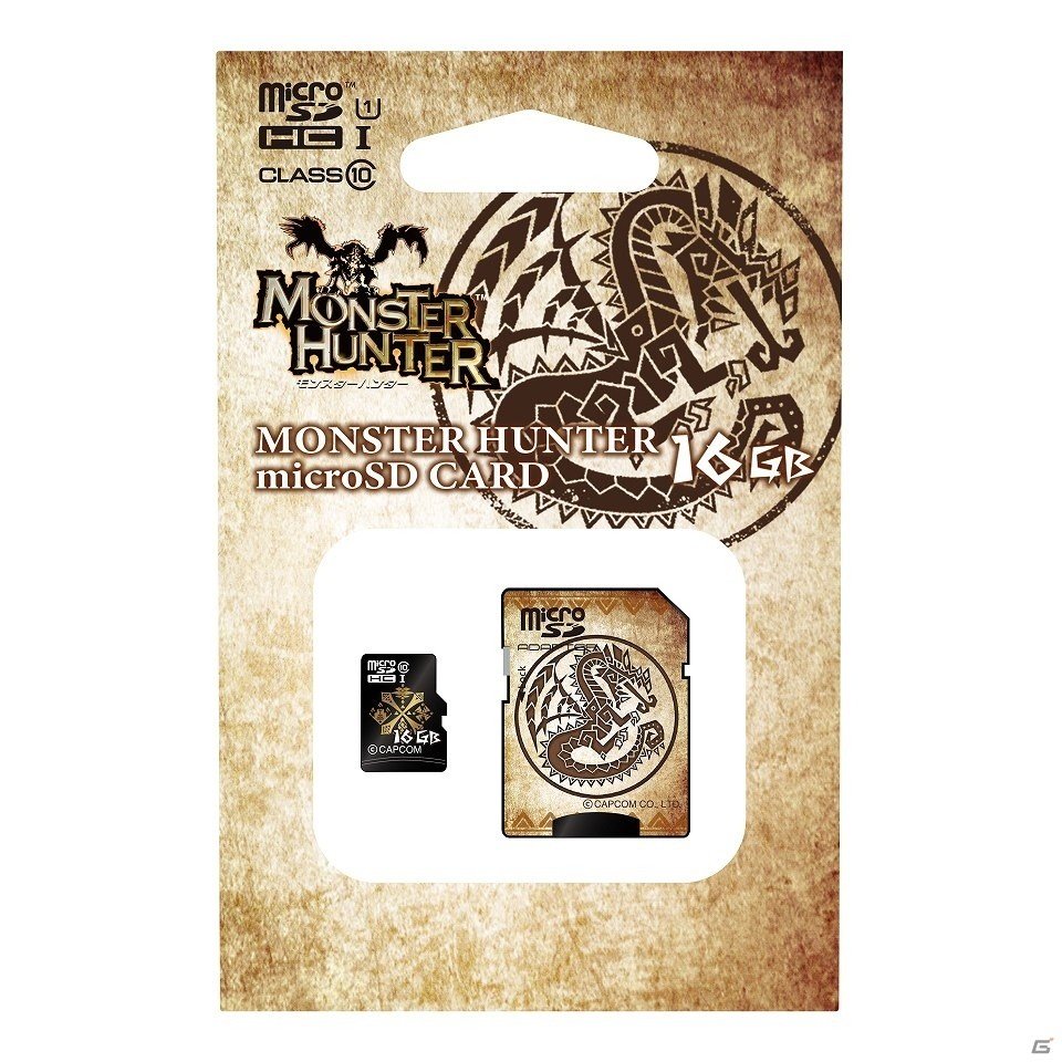 15周年を迎える「モンスターハンター」のmicroSDカードセットが登場！ワールド・紋章・アイルーのデザインの画像5