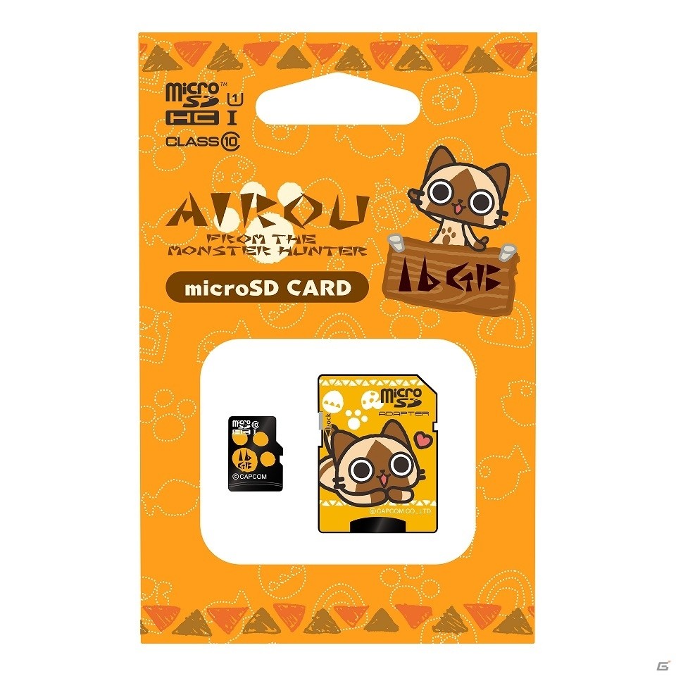 15周年を迎える「モンスターハンター」のmicroSDカードセットが登場！ワールド・紋章・アイルーのデザインの画像7