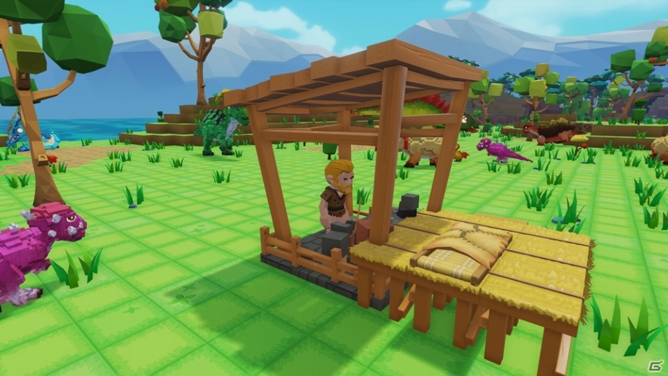PS4/Switch版「PixARK」が2019年夏に発売！「ARK：SE」の世界をブロックで表現するオープンワールド恐竜サバイバルアクションの画像5