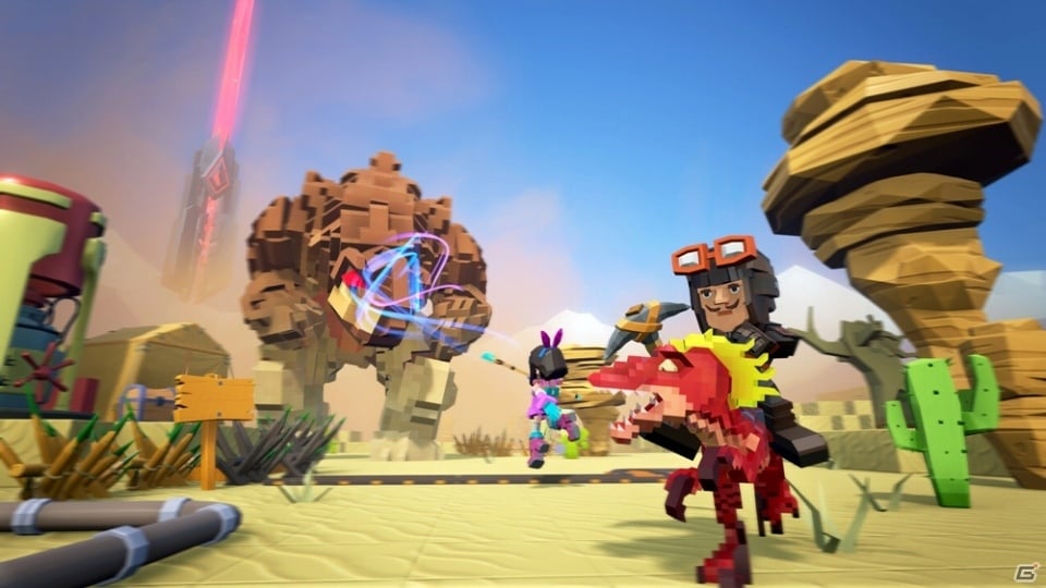 PS4/Switch版「PixARK」が2019年夏に発売！「ARK：SE」の世界をブロックで表現するオープンワールド恐竜サバイバルアクションの画像6