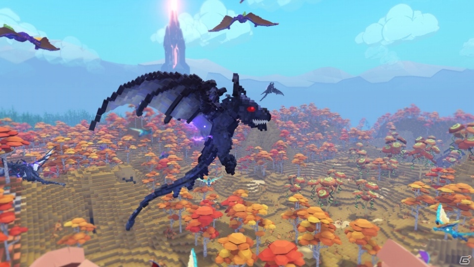 PS4/Switch版「PixARK」が2019年夏に発売！「ARK：SE」の世界をブロックで表現するオープンワールド恐竜サバイバルアクションの画像7