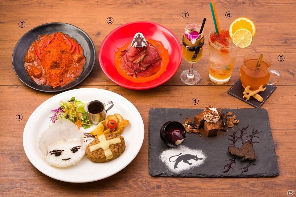 カプコンカフェにて3月7日より開催される「デビル メイ クライ 5」とのコラボメニューが公開！の画像1