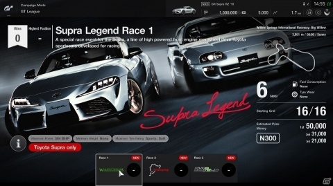 「グランツーリスモSPORT」3月のアップデートが配信!「トヨタ GRスープラ RZ'19」などの新規車両や新コースが追加にの画像6