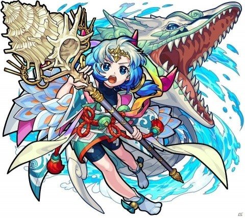 「モンスターストライク」ワタツミ（CV：茅野愛衣）が「激・獣神祭」に登場！の画像4