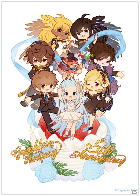 「グランブルーファンタジー」5周年を記念したフェアが3月8日よりアニメイト一部店舗にて開催！の画像1