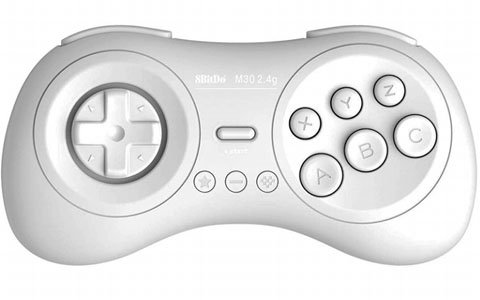 メガドライブ本体に無線接続できるレトロ調ゲームコントローラーが4月下旬に発売！