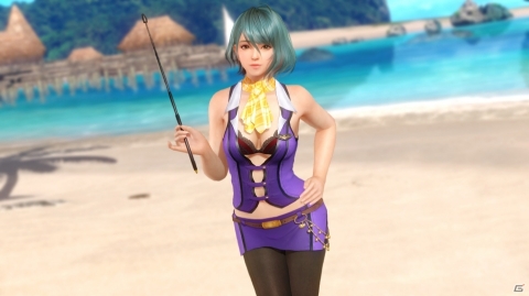 「DEAD OR ALIVE XVV」ツアーガイドをモチーフにした新SSR水着「アバンチュール（たまき、女天狗）」が登場！の画像2