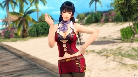 「DEAD OR ALIVE XVV」ツアーガイドをモチーフにした新SSR水着「アバンチュール（たまき、女天狗）」が登場！の画像3
